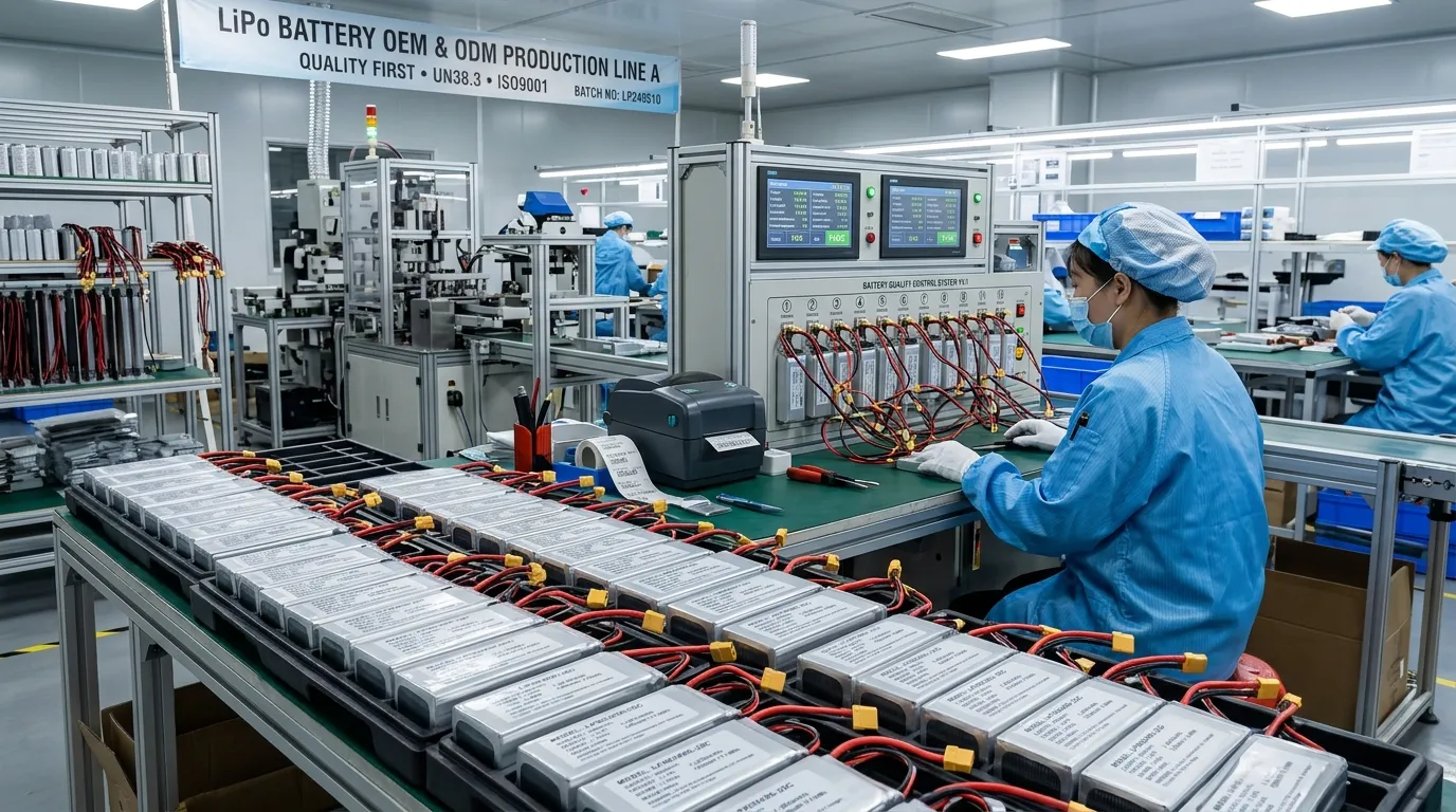 LiPo Battery OEM Supplier