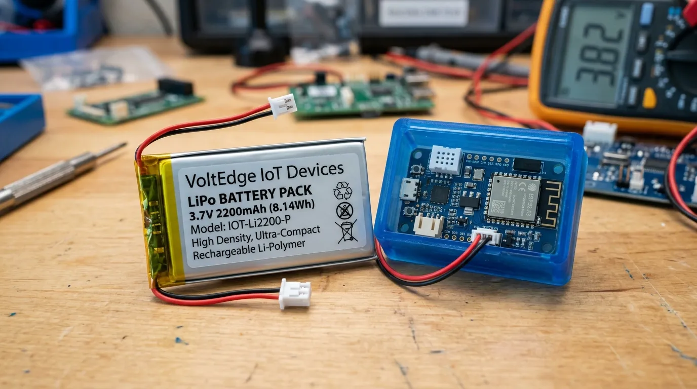 LiPo Battery for IoT Devices