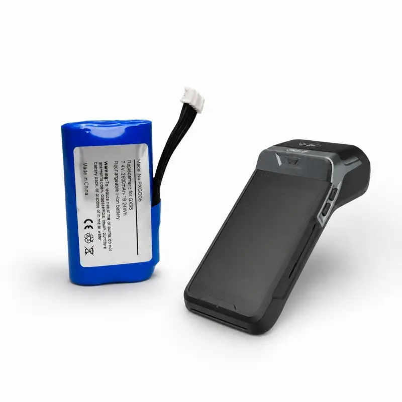 Custom Li-ion battery for portable payment devices and POS machines