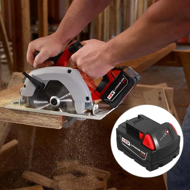 Power tool replacement battery for screwdrivers and impact drivers
