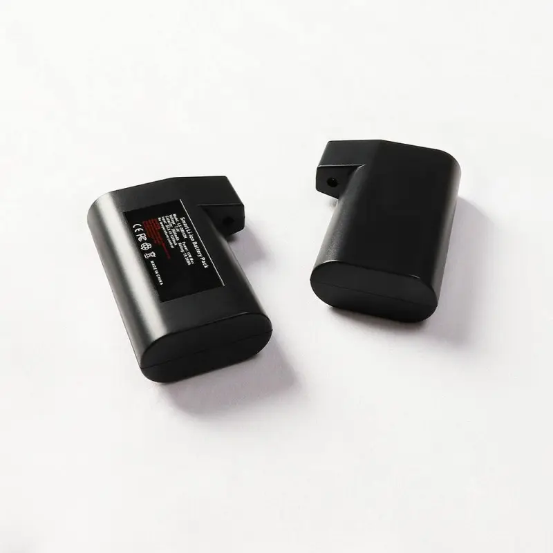 High-capacity rechargeable battery for heated gloves, heated jackets, and heated vests