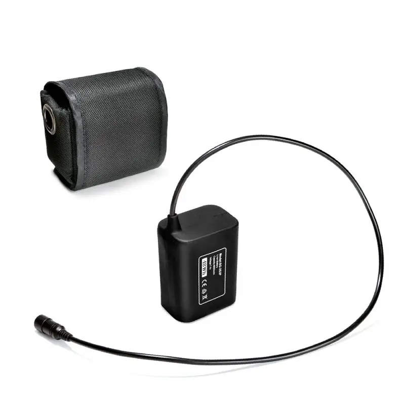Waterproof 8.4V battery pack for bicycle lights, camping headlamps, and portable lamps