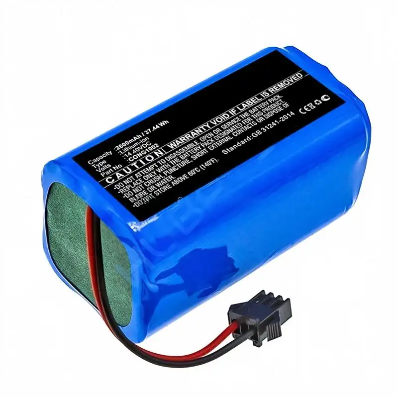 Rechargeable 18650 vacuum cleaner battery pack with stable 14.4V power output