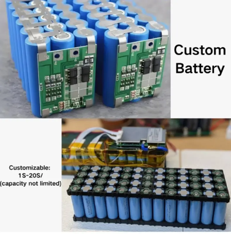Compact rechargeable lithium battery pack for outdoor speakers, camping lights, and portable devices