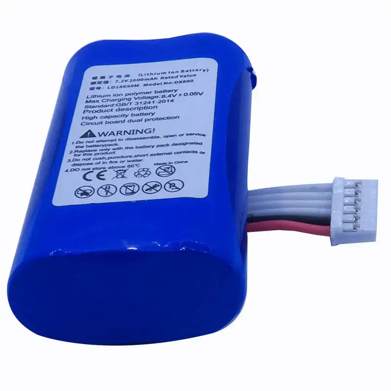 High capacity 7.2V lithium battery for Ingenico AXIUM POS terminal equipment