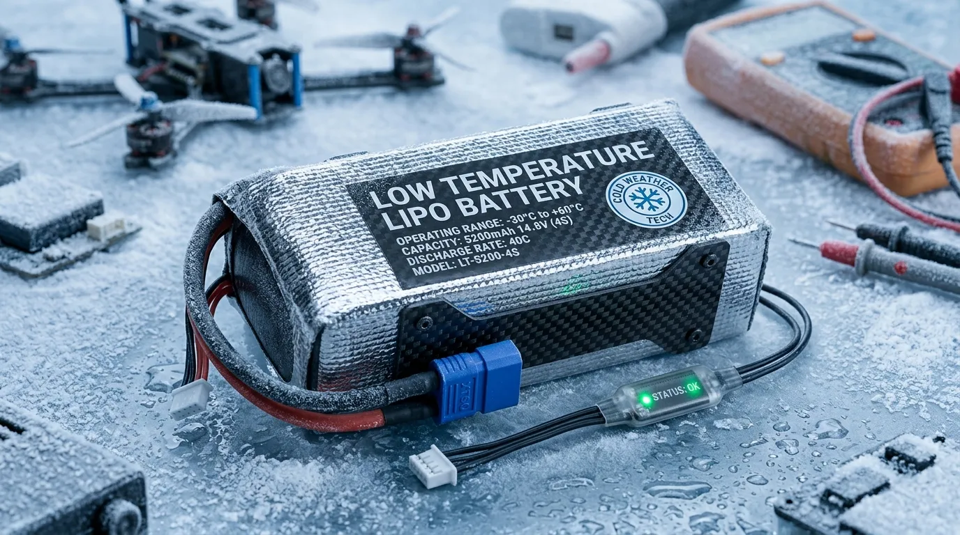 Low Temperature LiPo Battery