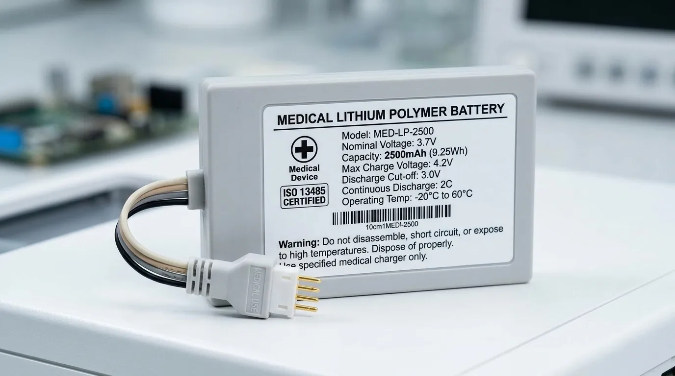 Medical Lithium Polymer Battery