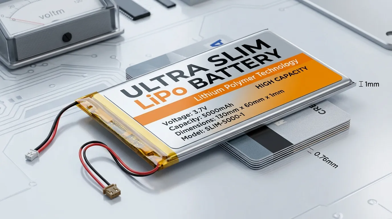 Ultra Slim LiPo Battery
