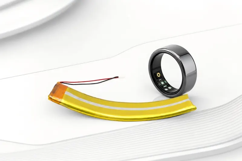 4030112 1800mAh 3.7V curved flexible battery for smart glasses