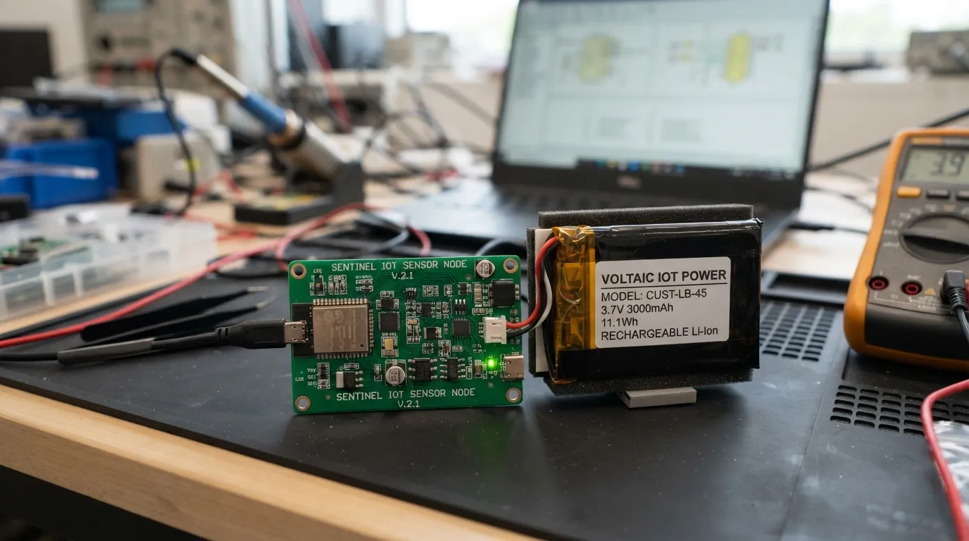 Custom Battery for IoT Hardware