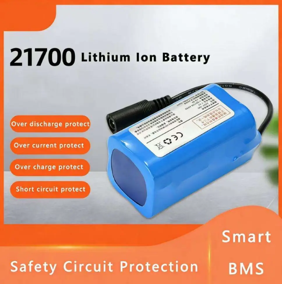 High-capacity 10000mAh rechargeable battery for remote-controlled fishing boats