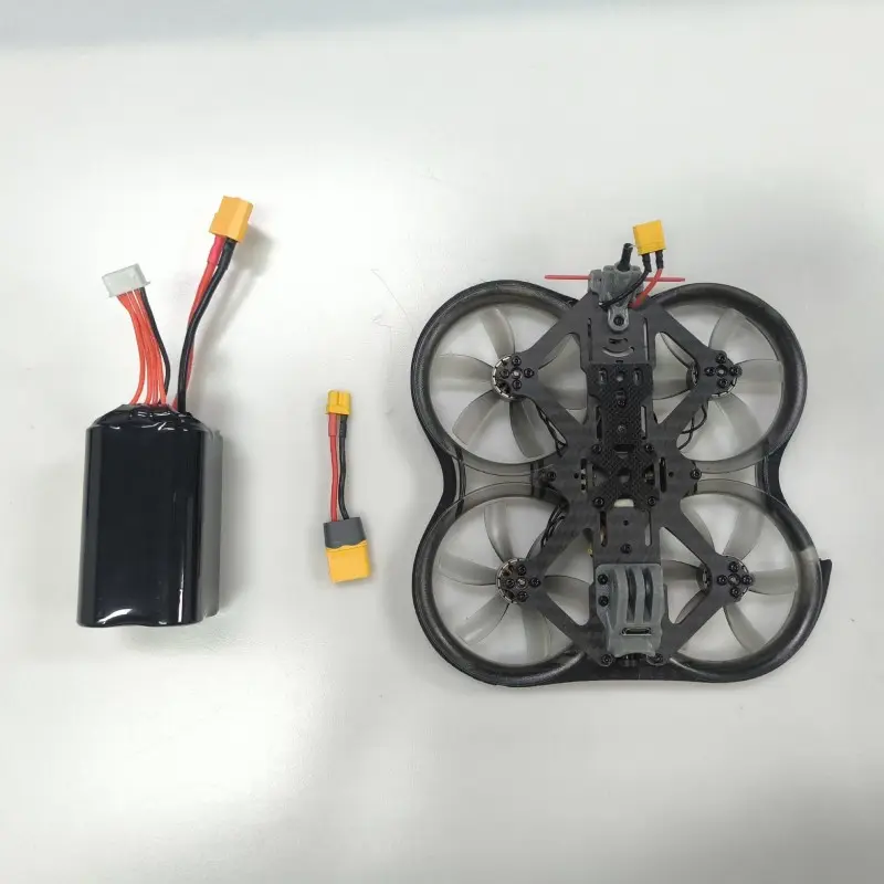 Rechargeable 4S LiPo battery with custom connector