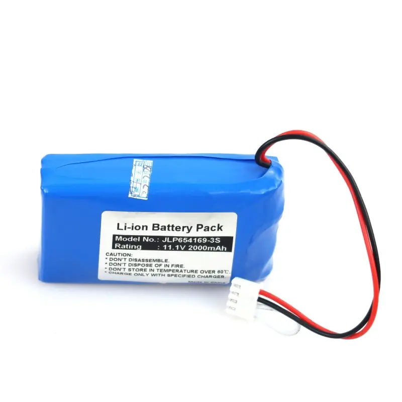 Rechargeable LiPo replacement battery pack for medical infusion equipment