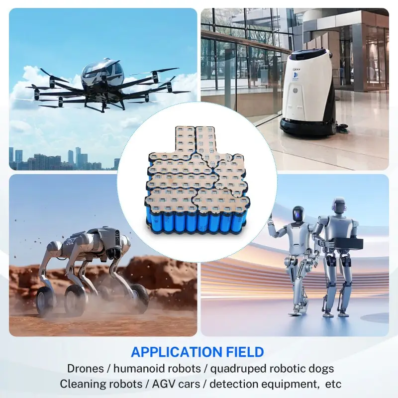 Reliable 30Ah power module for industrial humanoid robot applications