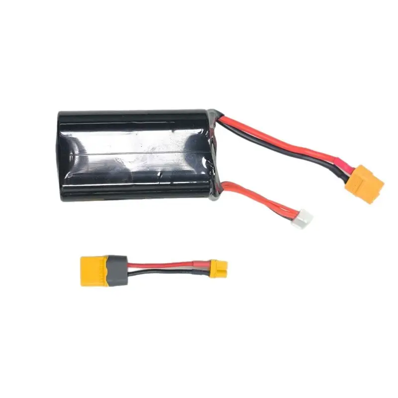 Custom RC airplane battery with FPV adapter cable
