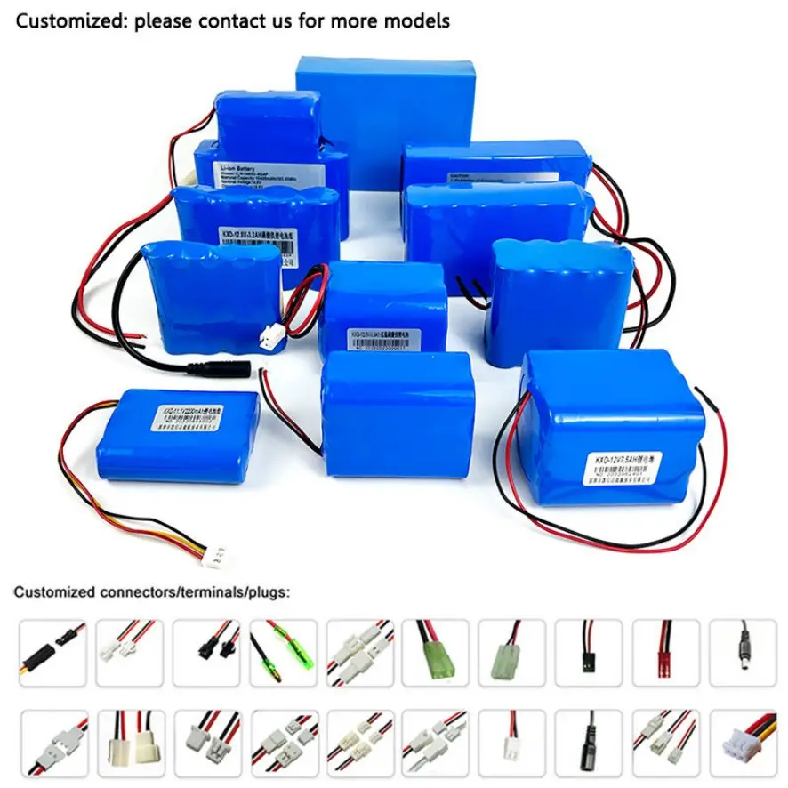 12.8V 26650 LiFePO4 battery pack with built-in BMS protection
