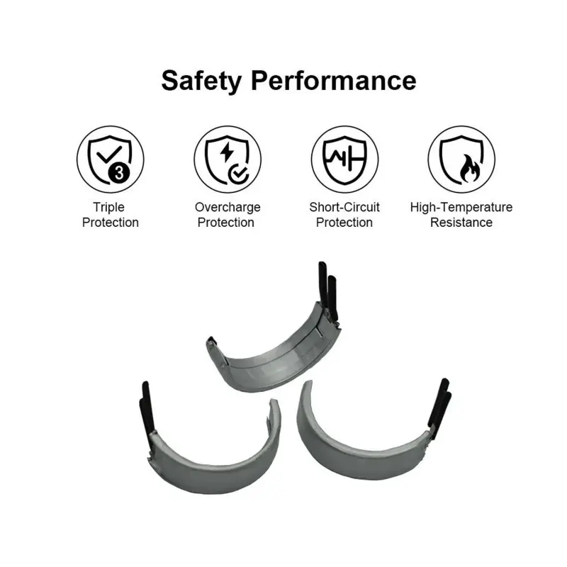 Customized curved lithium polymer battery for space-saving wearable electronics