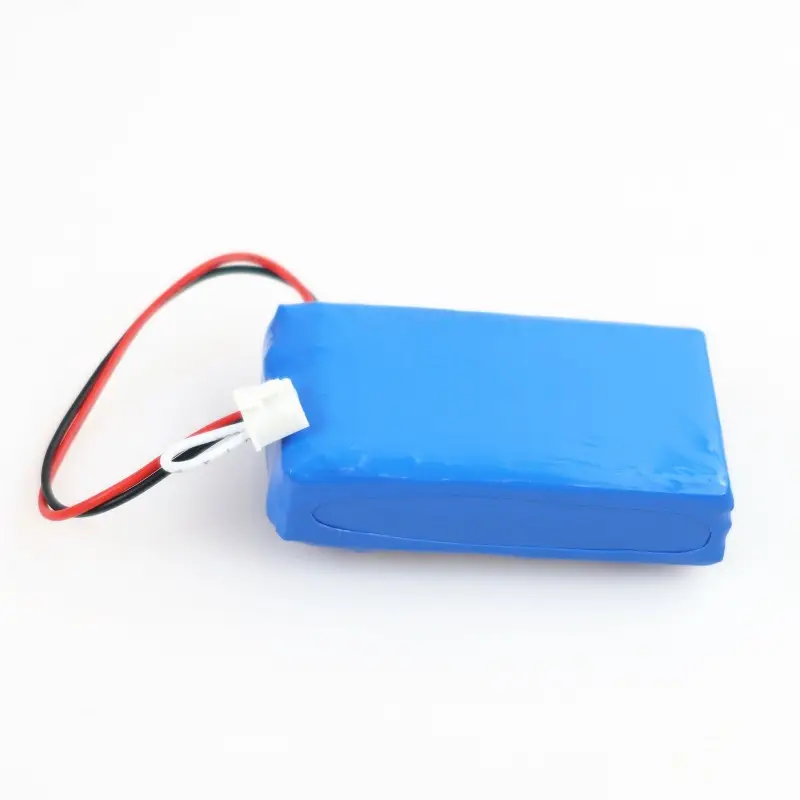 Compact 11.1V lithium polymer battery for portable infusion systems