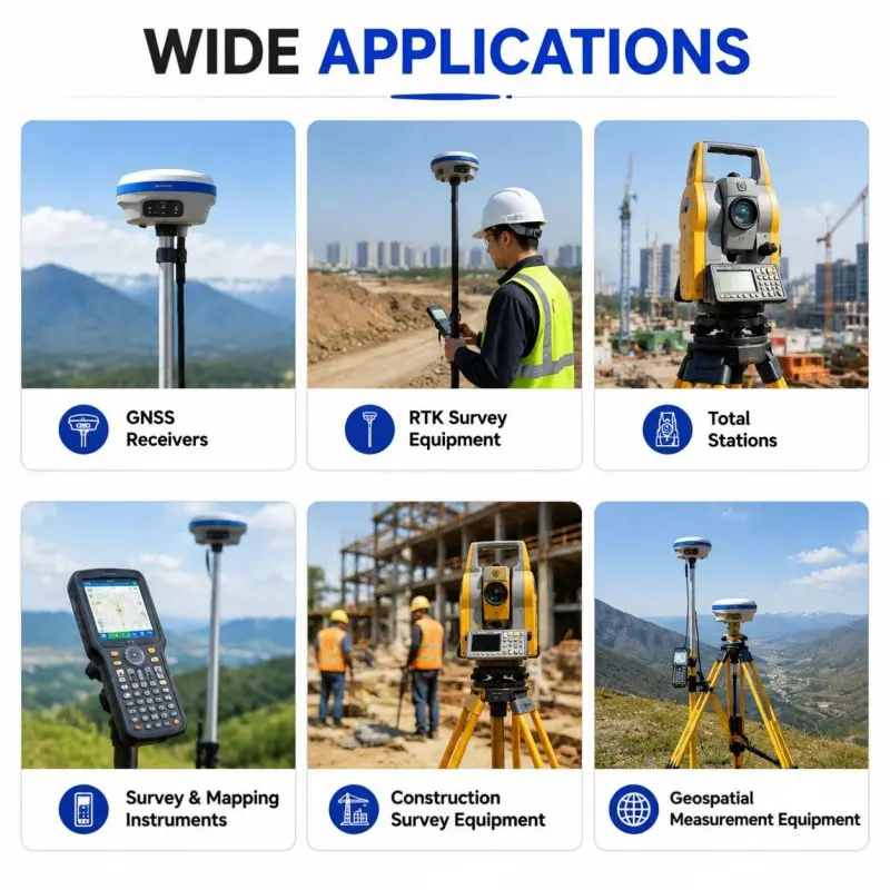 Compact 3400mAh Li-Ion battery for surveying and mapping instruments