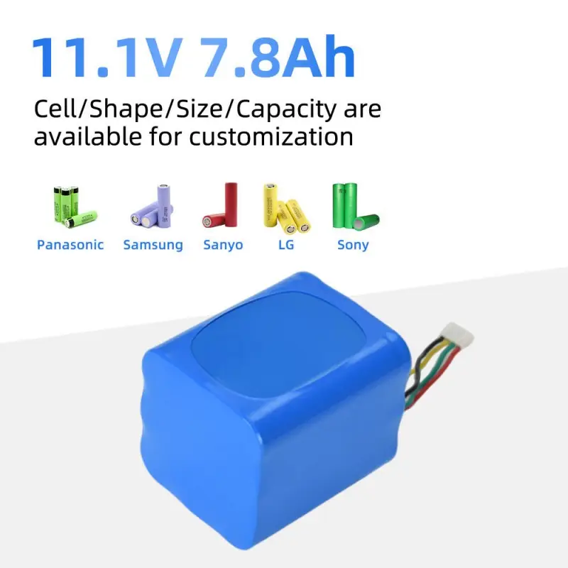 12V 7800mAh 3S3P 18650 lithium-ion battery pack for traffic signal lights