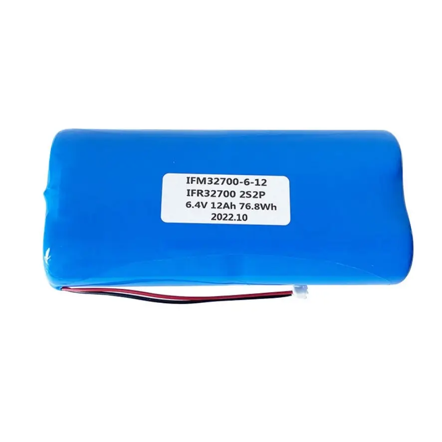 High-capacity 32700 LiFePO4 battery pack for solar lighting systems