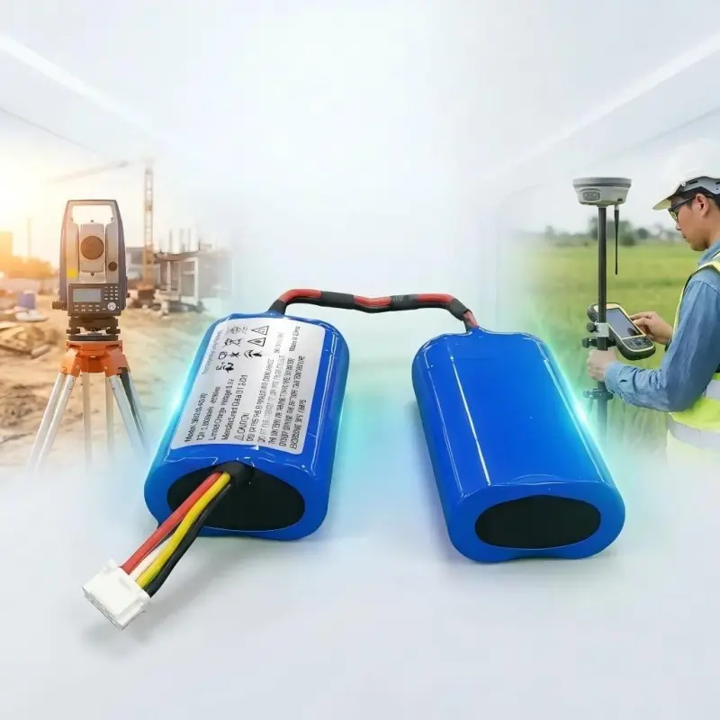 Custom 7.2V 6800mAh 18650 Li-Ion battery pack for GPS RTK equipment