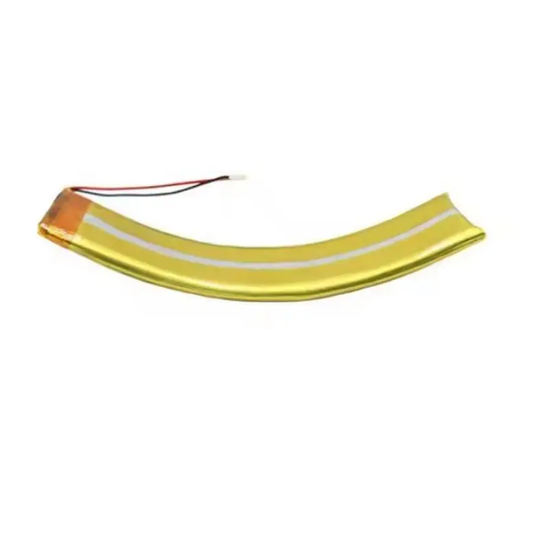 Custom 3.7V flexible battery for smart glasses and wearable electronics