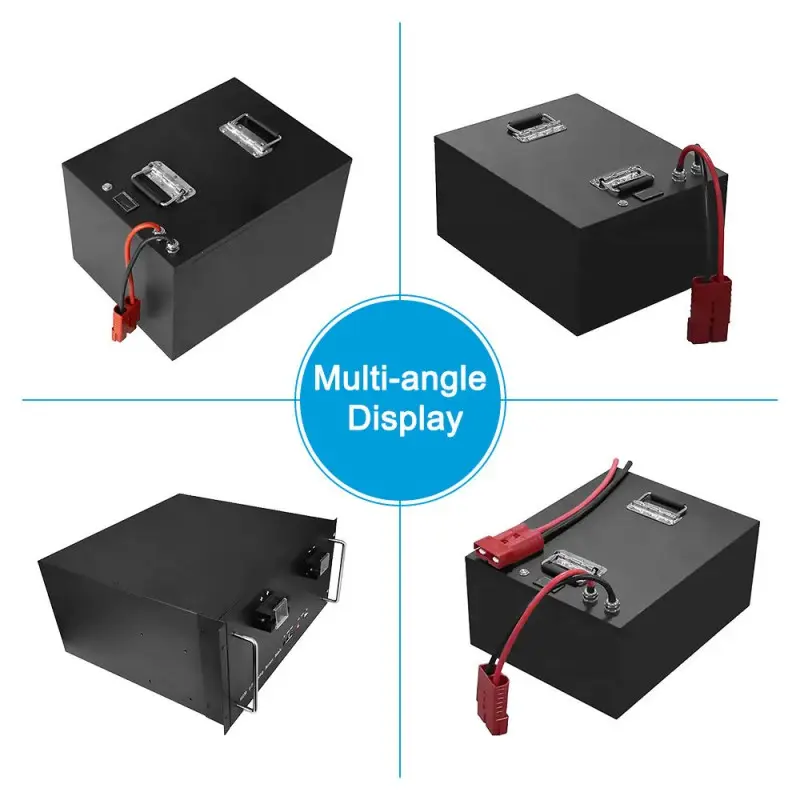 52V rechargeable lithium battery for automated warehouse vehicles