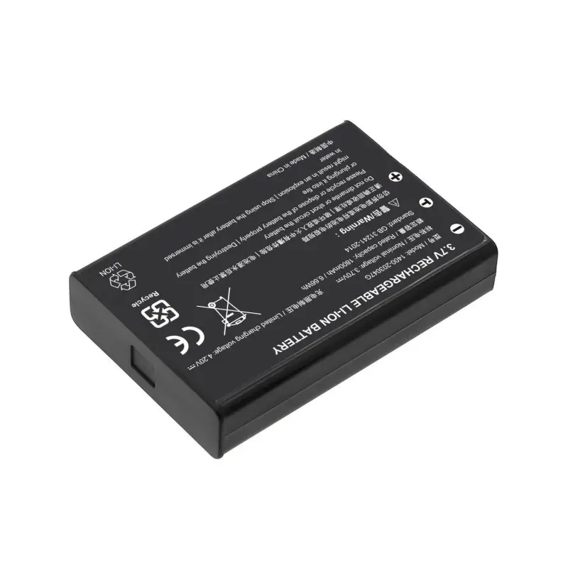 Rechargeable barcode scanner battery compatible with Unitech 1400