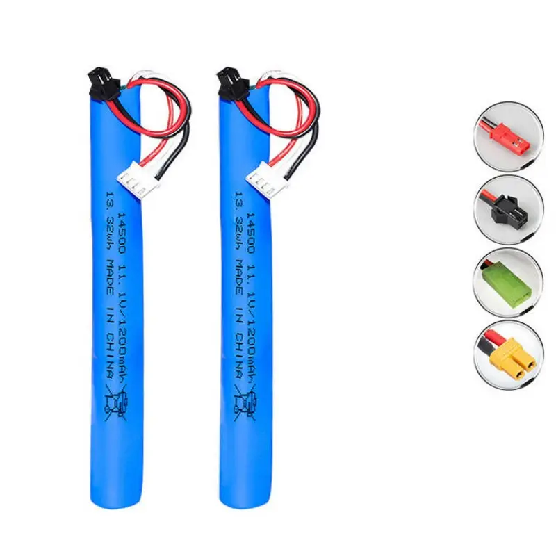 Custom Li-Ion battery for motor-driven shooting toys